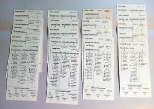 Conjunto de 20 tarjetas de béisbol Strat O Matic temporada 1985 del equipo Philadelphia Phillies - Imagen 1 de 1