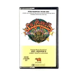 SGT PEPPER'S LONELY HEARTS CLUB BAND Soundtrack Cassette Tape FRAMPTON BEE GEES - Picture 1 of 5