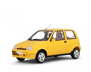 laudoracing fiat 500 gialla 1996 1/18 lm152f - Imagen 1 de 3