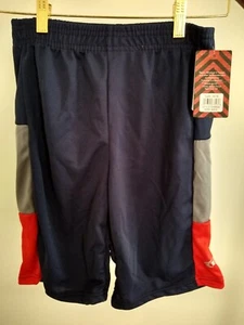 [new-with-tags] MSRP $28 size 14/16 boys' activewear shorts, TKO, navy-blue - Picture 1 of 5