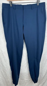 Pantalones de golf Buffalo David Bitton Jogger - 34x32 - Azul - Cintura elástica - Nuevos con etiquetas - Imagen 1 de 11