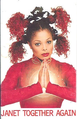 JANET JACKSON TOGETHER AGAIN CASSETTE  single RnB/Swing, Garage House 3 tracks - Image 1 of 4