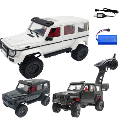 MN86 1/12 RTR 2.4G 4WD MN G500 Crawler Off Road Climbing Truck RC Car Model Toy - Image 1 of 4