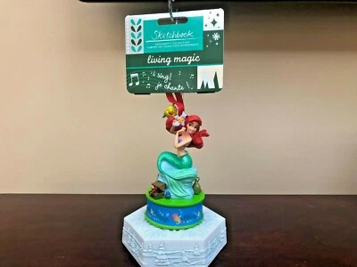 2018 Disney Store Sketchbook Ornament Singing Ariel - Image 1 of 4
