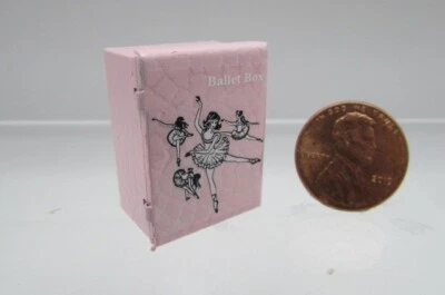 Caja bailarina de metal miniatura para casa de muñecas MUL3544 Foto 1 de 3