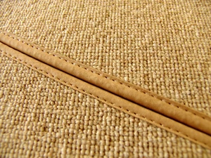 Kit de alfombras de tejido cuadrado alemán bisquit Borgward Isabella sedán TS/lujo 54-61 - Imagen 1 de 3