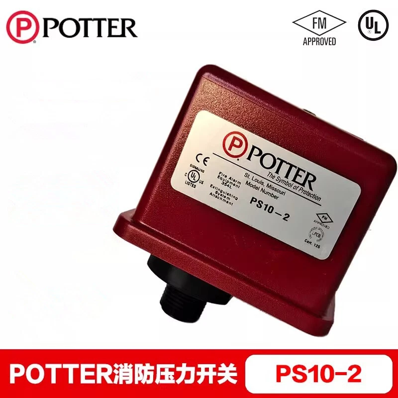 Interruptor de presión contra incendios POTTER PPS10-2 nuevo 1 pieza Foto 1 de 1