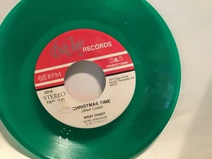 Joey Gallo Nuevo Años Eve Navidad Time Dee Jay Etiqueta Verde Vinilo 45 LP - Picture 1 of 2