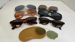 Vintage Sunglasses Lot Men Women France German Italy USA Korea - Picture 1 of 24