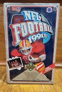 NFL Football 1991 Upper Deck Trading Cards - Premier Edition- Factory Sealed Box - Picture 1 of 6