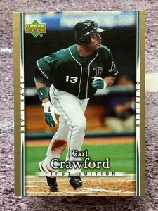 2007 Upper Deck First Edition Carl Crawford #146 Tampa Bay Devil Rays - Bild 1 von 2