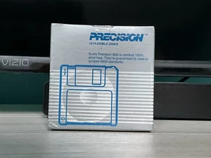 Floppy Dischi Flessibili Precisione 3,5" Confezione da 10 Double Sided Sigillati - Foto 1 di 6