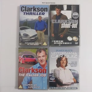 Jeremy Clarkson 4-DVD Bundle Duel Thriller Shoot-Out The Italian Job Cars PG - Picture 1 of 24