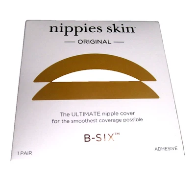 Cubierta para pezones Nippies Skin Original B-SIX color caramelo talla 1 S/M (3”) tazas de aire acondicionado Foto 1 de 4