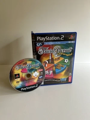 Trivial Pursuit Unhinged (Sony PS2, PlayStation 2) No Manual - Tested PAL - Image 1 of 4