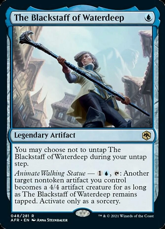 x1 The Blackstaff of Waterdeep - Forgotten Realms - NM - MTG - Image 1 of 1