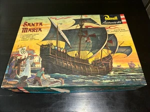 Vintage Revell Santa Maria Ship Model Kit / H-336:298 - Picture 1 of 19