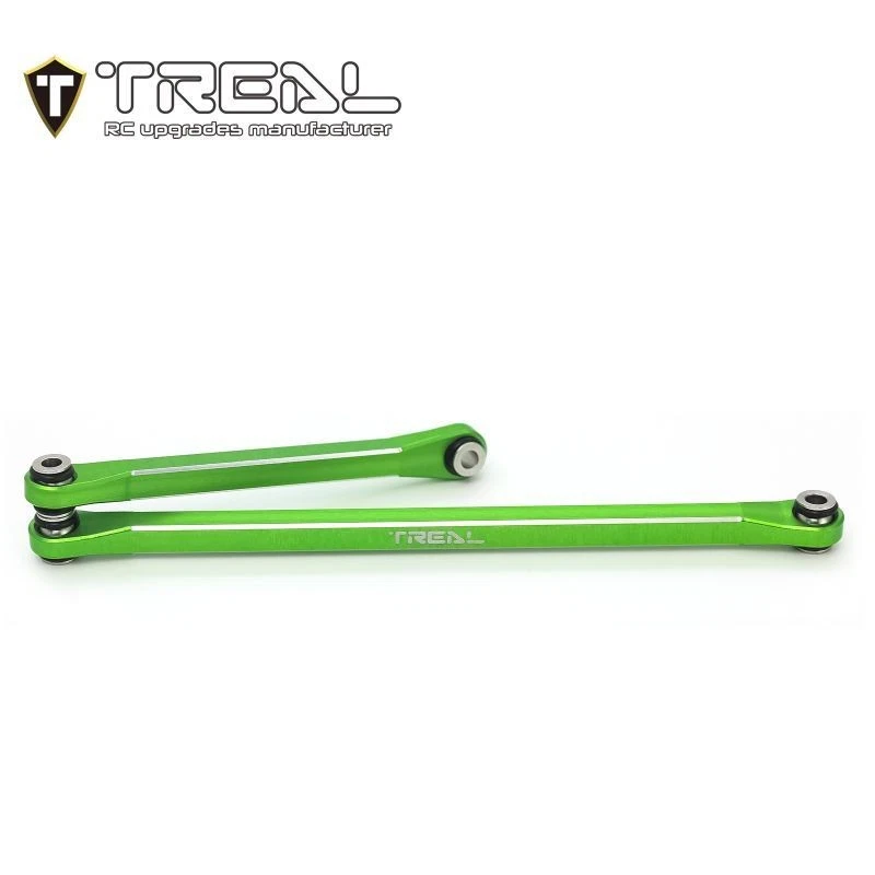 TREAL TRLX003K2BCRV Front Steering Linkages Set (Green) For UTB18 Capra - Image 1 of 1