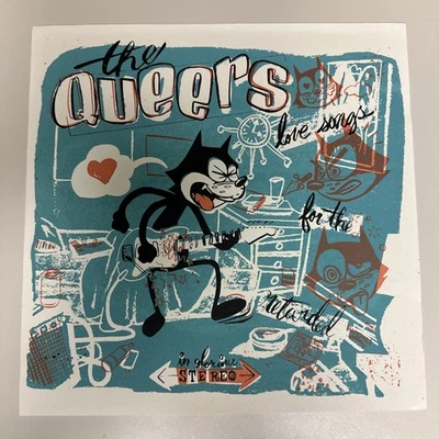 The Queers (Don’t Back Down) (LTD Color) LP Vinyl Screeching Weasel Nofx FAT !!! - Image 1 of 4