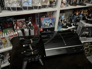 Original Sony PlayStation 3 PS3 Konsole CECH-C04 Abwärtskompatibel PS1 PS2 Top✅ - Bild 1 von 7