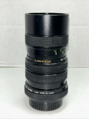 Vivitar Close Focusing Auto Zoom Lens 70mm-150mm f:3.8 Φ52mm - Image 1 of 3