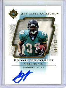 Upper Deck Ultimate Collection 2004 - Rookie Signatures Greg Jones #102/250... - Imagen 1 de 2