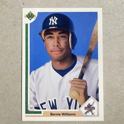 1991 Upper Deck #11 Bernie Williams - Yankees - Star Rookie Foto 1 de 4