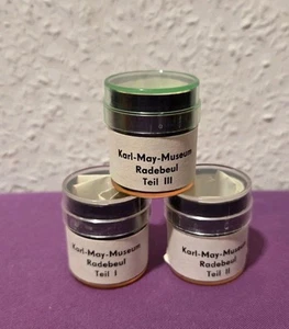 RDA -KARL-MAY-MUSEUM RADEBEUL- 3 PELÍCULAS EN ROLLO DEFA en EMBALAJE ORIGINAL con TEXTO ACOMPAÑADO VINTAGE  - Imagen 1 de 3