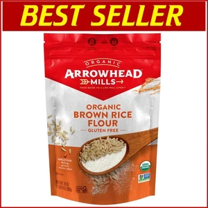 Healthy Organic Brown Rice Flour 6 x 24oz - Perfect for Gluten-Free Baking - Picture 1 of 9