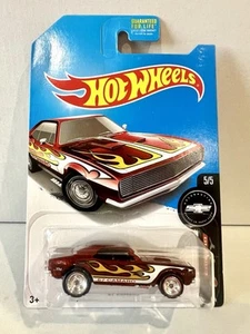 Hot Wheels 2017 Super Treasure Hunt 67 CAMARO. Sealed New On Card. - Picture 1 of 6
