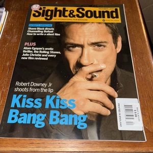 2005 SIGHT & SOUND Magazine: Robert Downey Jr Kiss Bang Atom Egoyan Shane Black - Picture 1 of 7