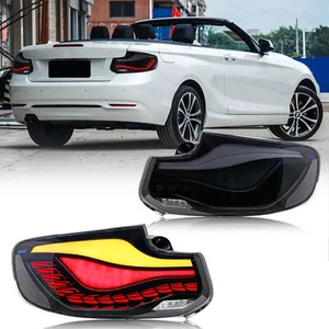 LED Tail Lights for BMW 2-Series F22 F23 F87 M2 2014-2020 GTS Rear Lamp Assembly - Picture 1 of 5