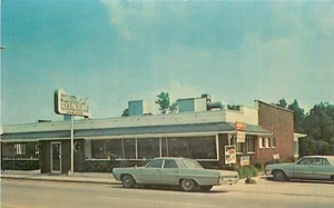 MONTEAGLE, TENNESSEE - RESTAURANTE MONTEAGLE ROADSIDE - VISTA POSTAL VINTAGE - Imagen 1 de 2