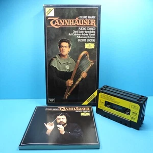 🎧 MC - RICHARD WAGNER - Tannhäuser * PLACIDO DOMINGO * DEUTSCHE GRAMMOPHON - Bild 1 von 4