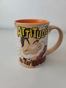 TAZZA CAFFÈ DISNEY STORE JERRY LEIGH BIANCO NEVE E I SETTE NANI SCONTROSA - Foto 1 di 9
