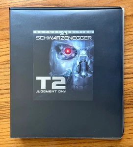 T2 - Impel 1991, Terminator 2 Complete Card set + 10 Merchandise Cards in Binder - Picture 1 of 6