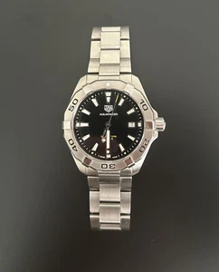 TAG Heuer Aquaracer Men's Black Watch - WBD1110.BA0928 - Picture 1 of 6