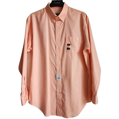 17 34/35 Jos A Bank Traveler Camisa de Vestir Naranja Pastel Melocotón Nueva Para Hombres Algodón Nueva con Etiquetas Foto 1 de 4