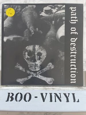 Path Of Destruction - Path Of Destruction rare hardcore 7” vinyl record NM / NM - Image 1 of 4