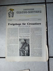 Die Circus Zeitung - Heft 9  von  1958   ( altes original Heft) sieh Info