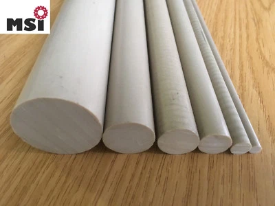 MSI PP Polypropylen Rundstab Stab D 10-140mm L ab 20mm!!! Rundmaterial Stange grau