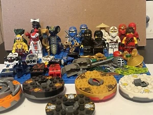 Big Lego Ninjago Minifigure Lot + Accessories - Picture 1 of 4