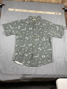 Vintage Woolrich Herren Grün Robust Outdoor Wear Large Outdoor Freizeit - Bild 1 von 7