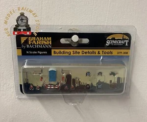 Graham Farish 379-308 N Gauge Building Site Details & Tools - Picture 1 of 1