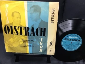 David Oistrach 10" ETERNA 720031 MONO Johann Sebastian Bach / Antonio Vivaldi - Picture 1 of 15