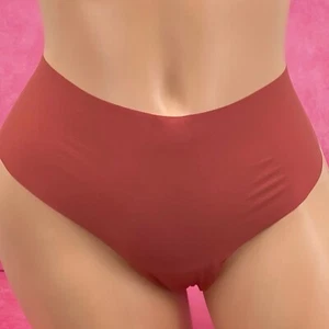 Vintage 90er y2k No Boundaries Tanga Höschen Herbst Rost Sissy Schlüpfer XXL - Bild 1 von 2