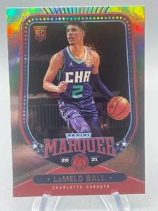 2021-22 Panini Chronicles Marquee #266 LaMelo Ball Silver RC - Charlotte Hornets - Bild 1 von 6