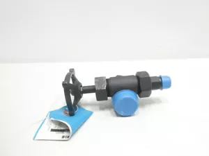 Jerguson 136 Steel Ball Gauge Valve 3/4in X 1in - Picture 1 of 5