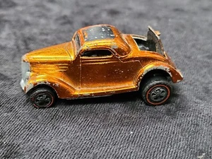 Vintage 1968 Hot Wheels Redline Orange Classic 32 Ford Coupe USA Diecast Car - Imagen 1 de 5
