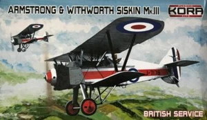 Armstrong & Withworth Siskin Mk.III - Kit Modelo de Plástico, KPK72112, MODELOS KORA, 1:72 - Imagen 1 de 1